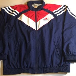 Vintage adidas track suit pants and jacket XL